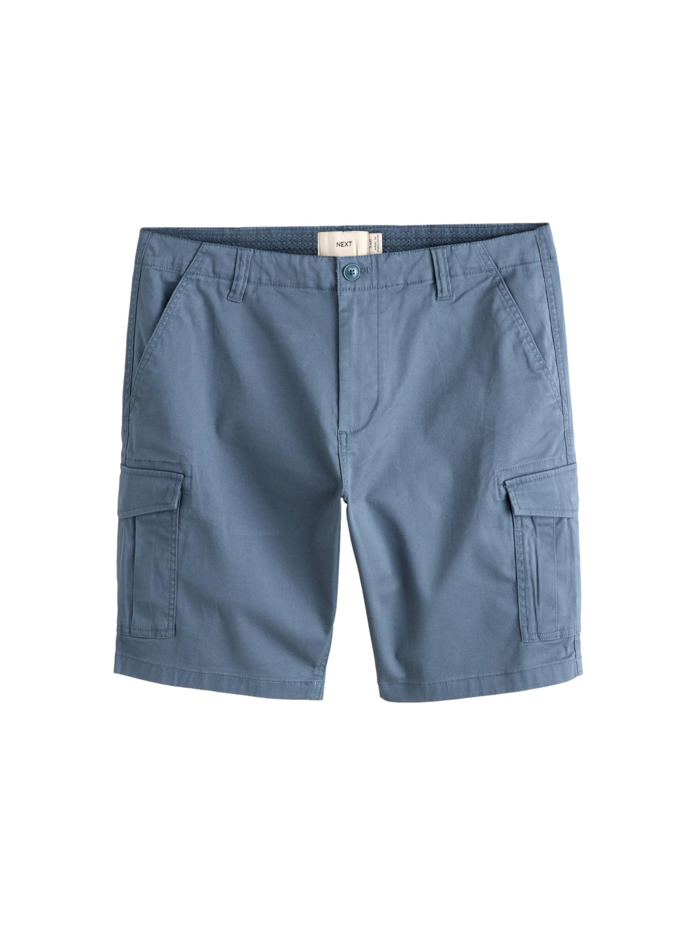 Next Обычный Брюки-карго в Синий: спереди