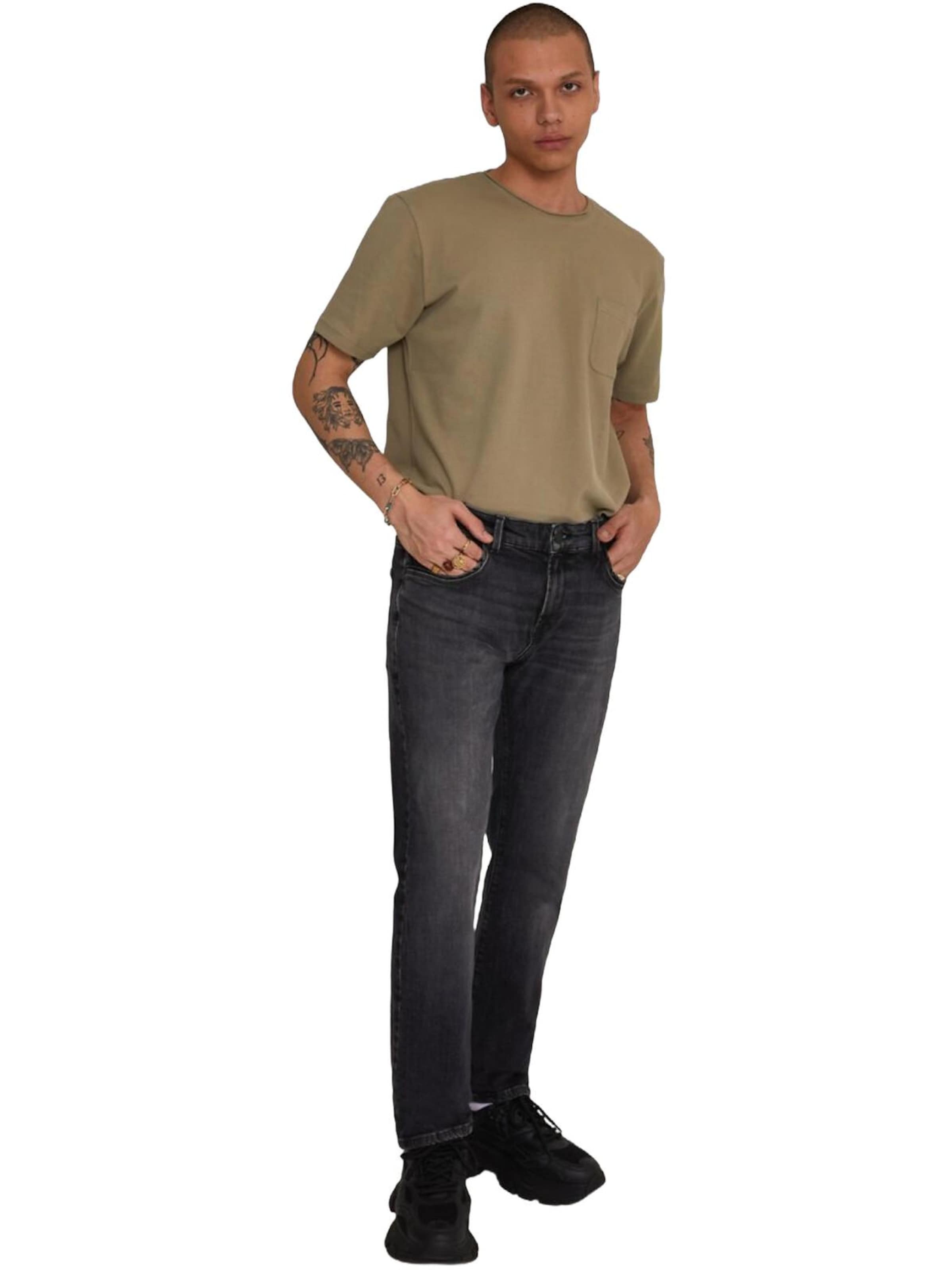 LTB Jeans - regular Vaquero 'LTB Jeans Herren Hollywood Z D Straight Mid Waist Jeans' en gris