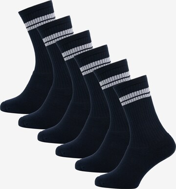 Mo SPORTS Socks 'Binji' in Blue: front