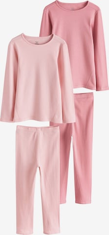 Pigiama di Next in rosa: frontale