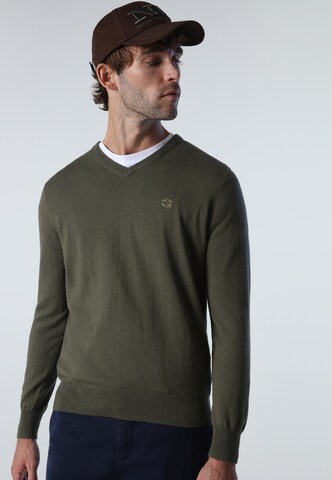 Pull-over North Sails en vert