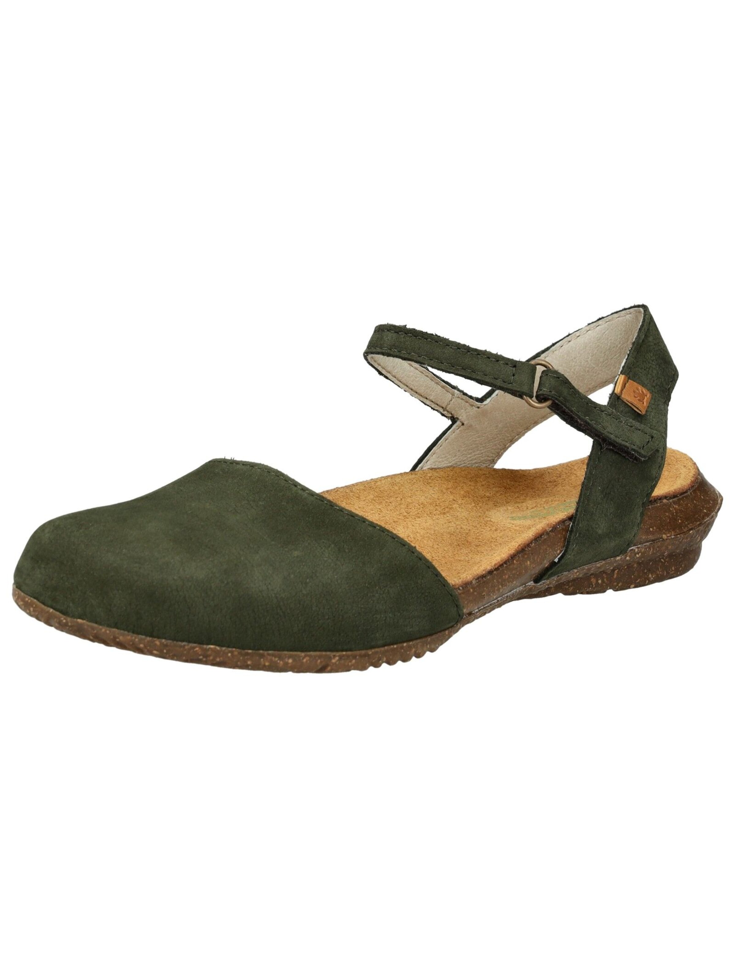 Sandales EL NATURALISTA en vert : devant