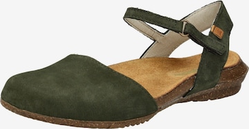 EL NATURALISTA Ballerina in Grün: Vorderseite