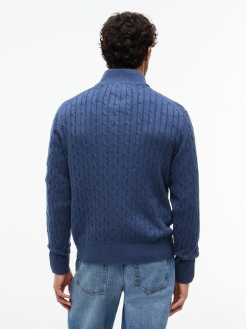 TOMMY HILFIGER Sweater 'CLASSIC' in Blue: back