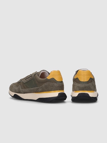 PME Legend Låg sneaker 'Latch sneaker in suede and nylon' i grön