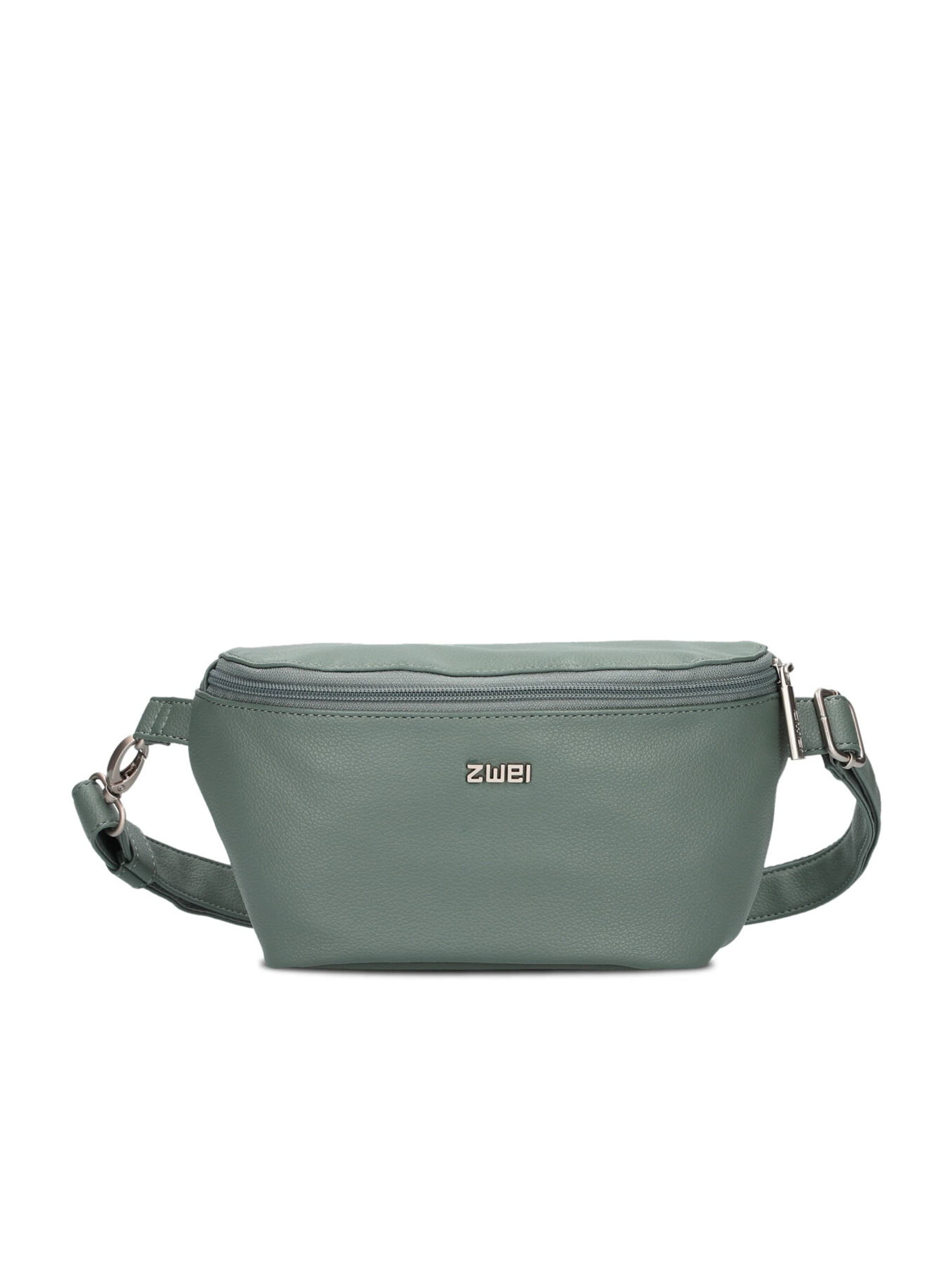 ZWEI Heuptas 'MADEMOISELLE.M MH4' in Groen: voorkant
