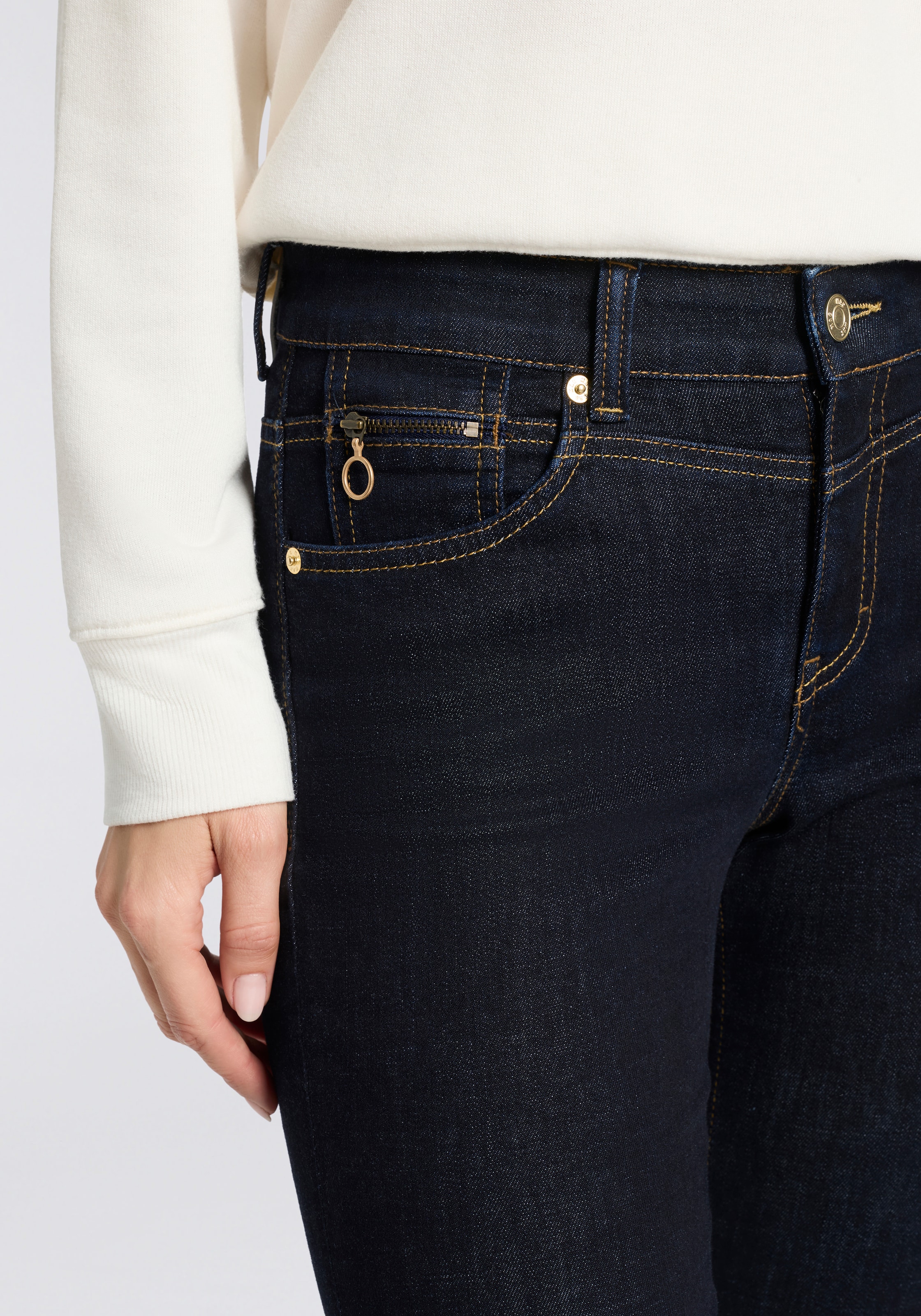 MAC Slim fit Jeans 'Rich' in Blue