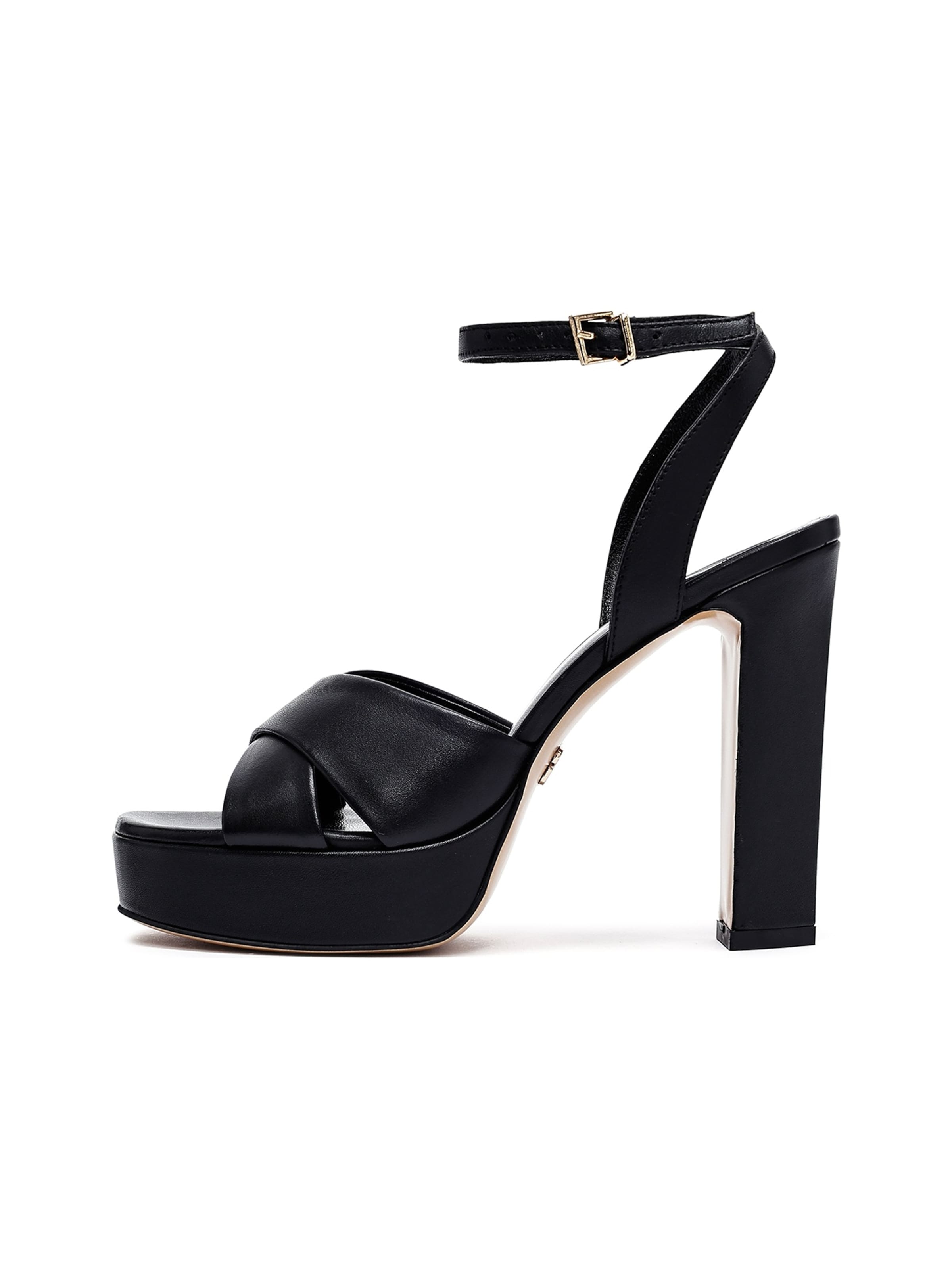 Derimod Sandal in Black: front