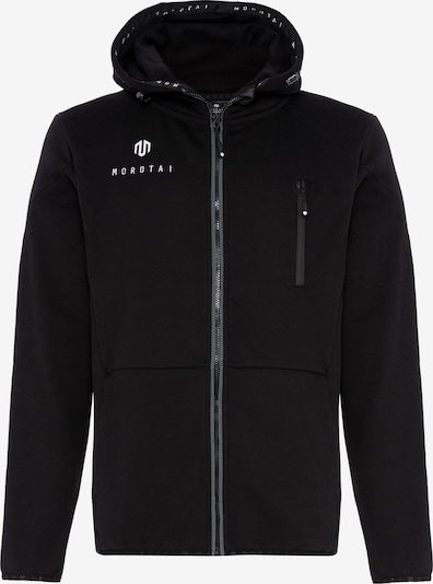 MOROTAI Sports sweat jacket 'Neo' in Black / White, Item view