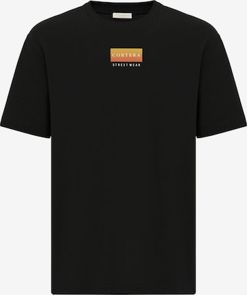 Cortera Koszulka w kolorze czarny: przód