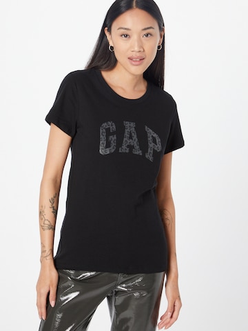 GAP Shirt in Zwart: voorkant