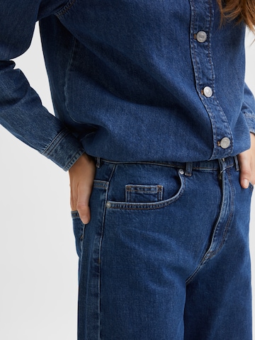 SELECTED FEMME Regular Jeans 'Blair' in Blau