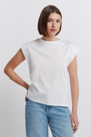 Springfield Shirt in Weiß: Vorderseite