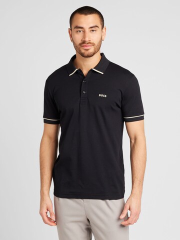 BOSS - Camiseta 'Paule' en negro: frente