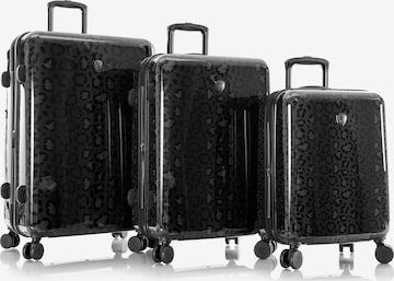 Heys Kofferset 'Black Camo' in Schwarz: Vorderseite