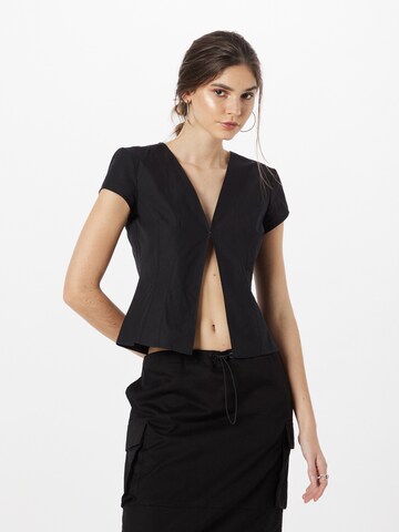 SHYX Blouse 'Halina' in Zwart: voorkant