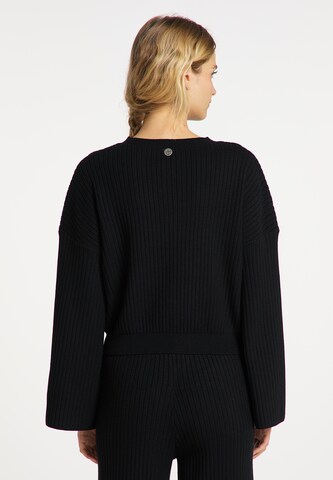 DreiMaster Maritim Pullover in Schwarz