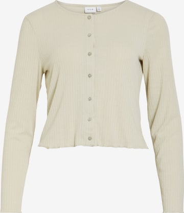 Cardigan 'VIMAGGIE' VILA en vert : devant