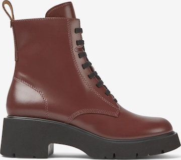 Bottines à lacets 'Milah' CAMPER en rouge