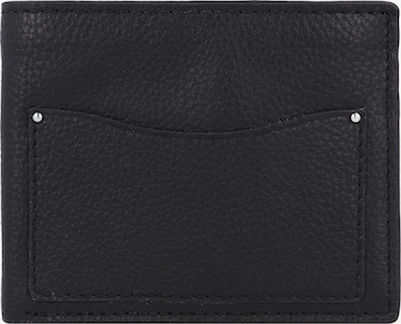 Porte-monnaies 'Anderson' FOSSIL en noir : devant