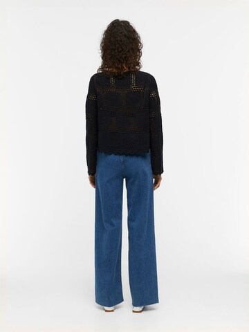 OBJECT Gebreid vest in Zwart
