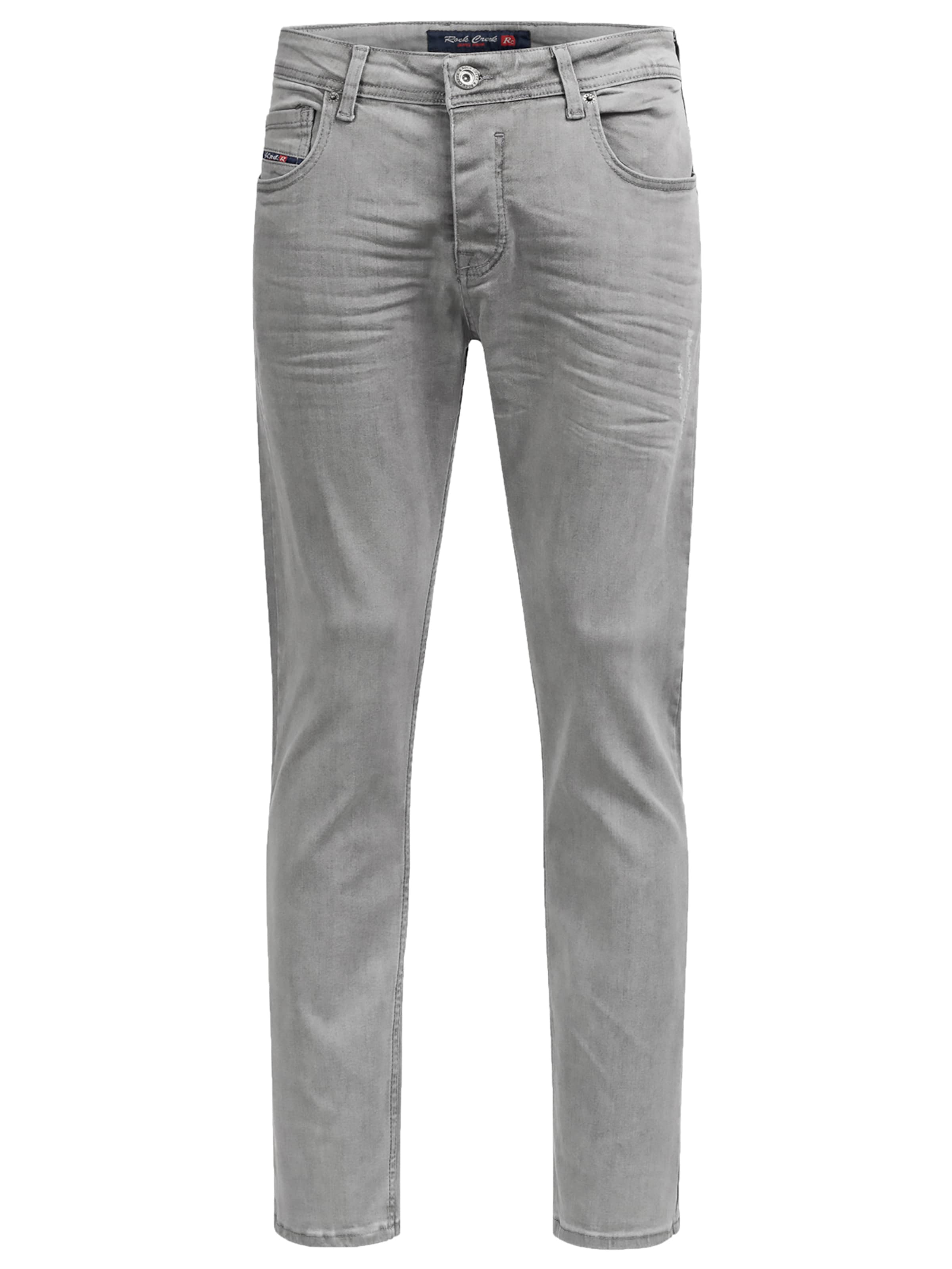 Rock Creek Regular Jeans in Grey: front