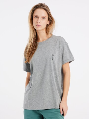 PROTEST Shirt 'PRTELSAO' in Grau