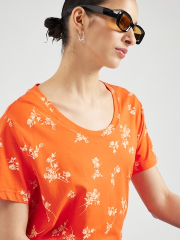 ESPRIT Тениска в оранжево