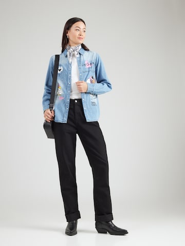 PRINCESS GOES HOLLYWOOD Μπλούζα 'Snoopy' σε μπλε