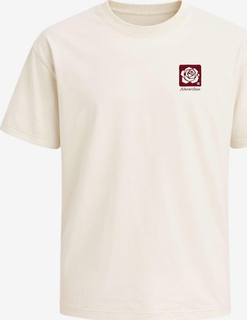 Neverless Shirt 'Rose' in Beige: front