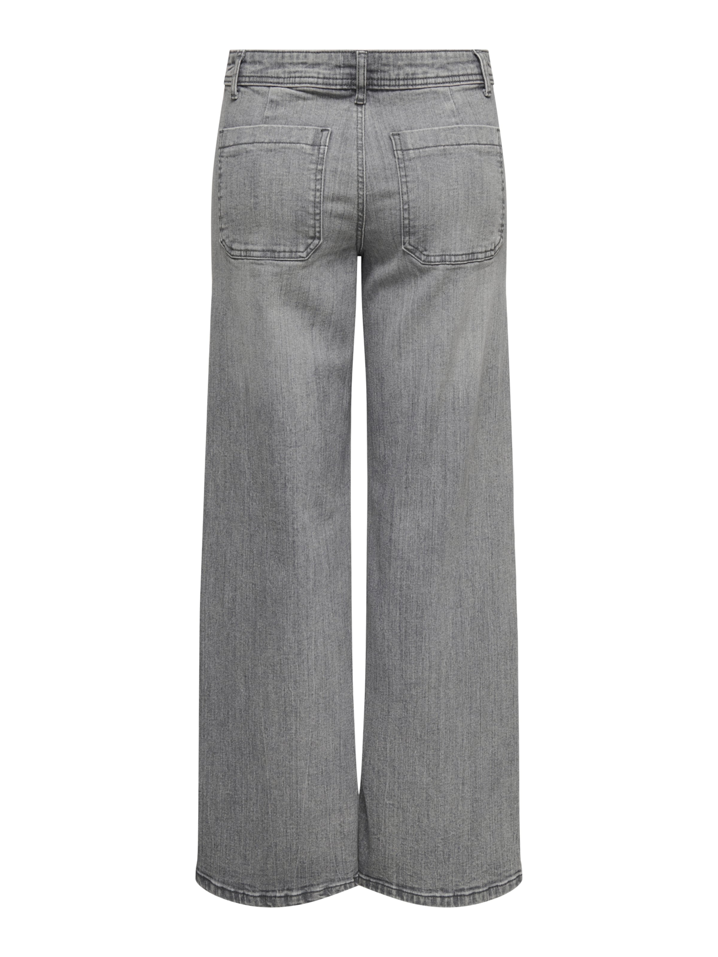 JDY Wide leg Jeans 'JDYVANESSA' in Grey