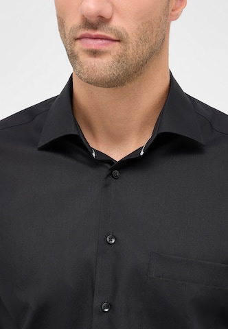 ETERNA Regular Fit Businesshemd in Schwarz