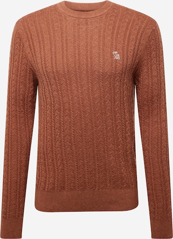 Abercrombie & Fitch Pullover 'HOLIDAY' in Braun: predná strana