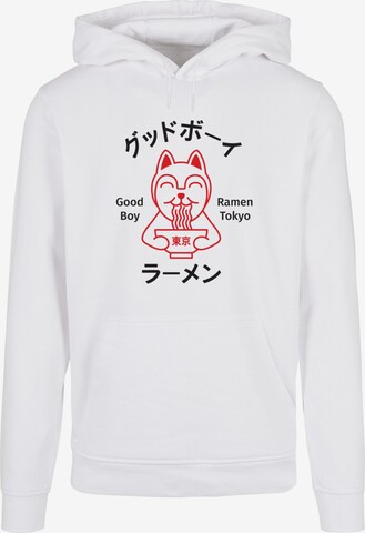 Merchcode Sweatshirt 'Torc - Good Boy' in White: front