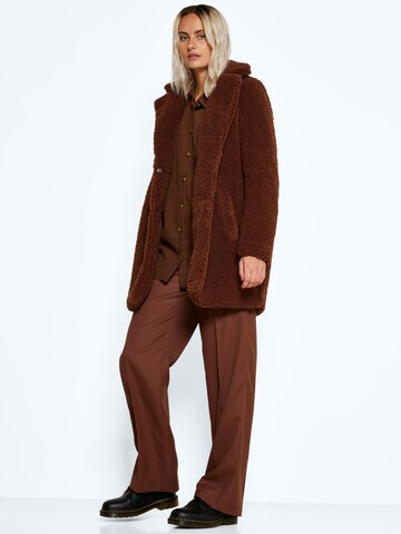 Manteau d’hiver 'Teddy' Noisy may en marron