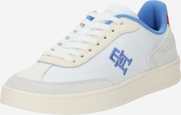 TOMMY HILFIGER - Sapatilhas baixas 'Heritage Court' em branco: frente