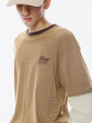 Pull&Bear Tričko – hnědá