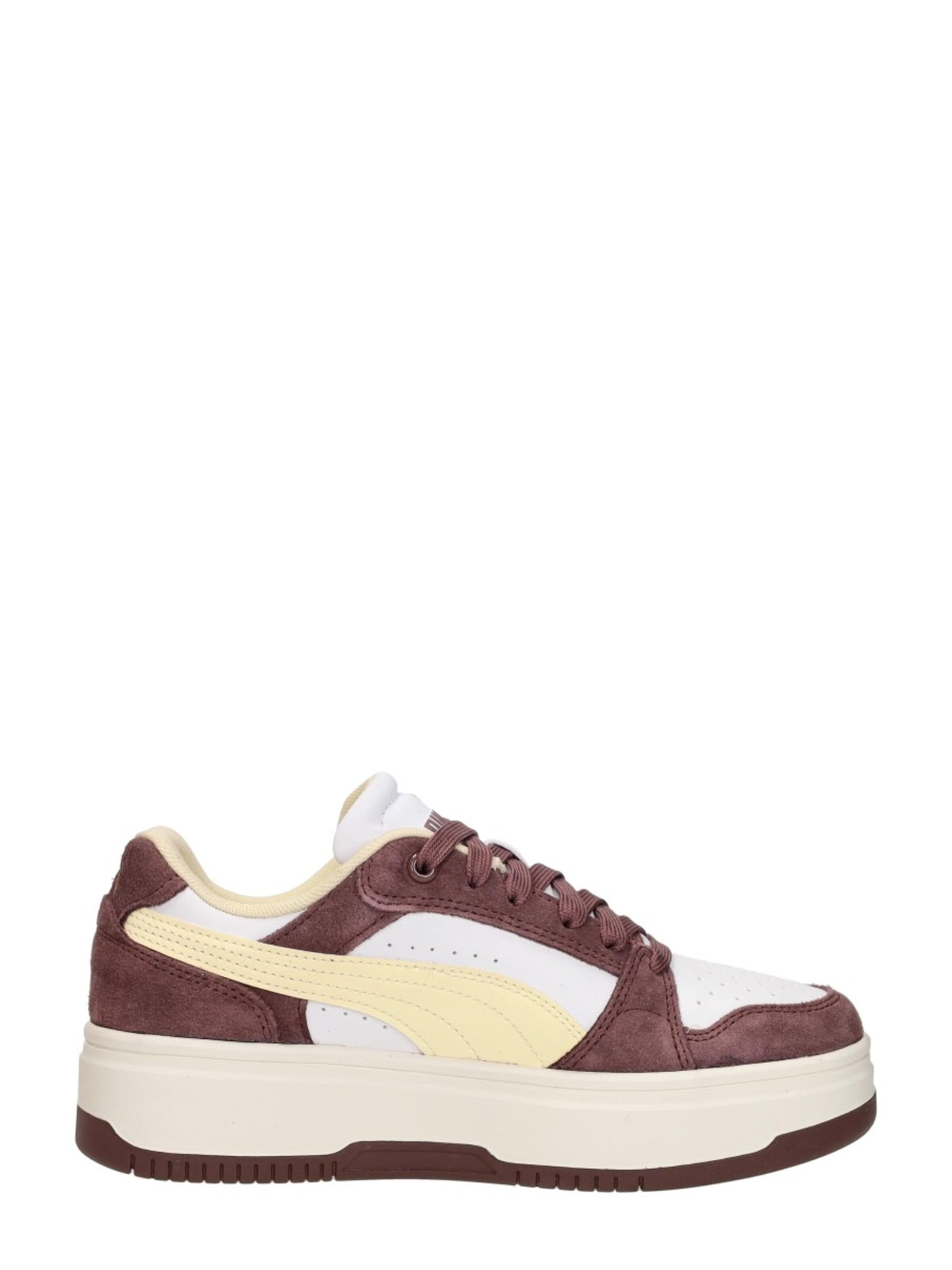 Baskets basses 'Rebound' PUMA en rouge