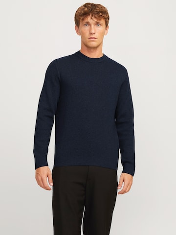 Jack & Jones Premium Tröja 'JPRBLAmilano' i blå: framsida