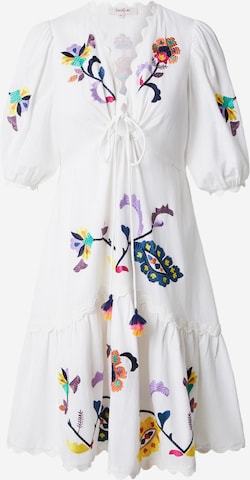 Derhy Платье 'GRACILE' в Белый: спереди