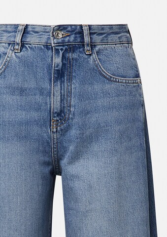 COMMA Wide leg Jeans in Blauw