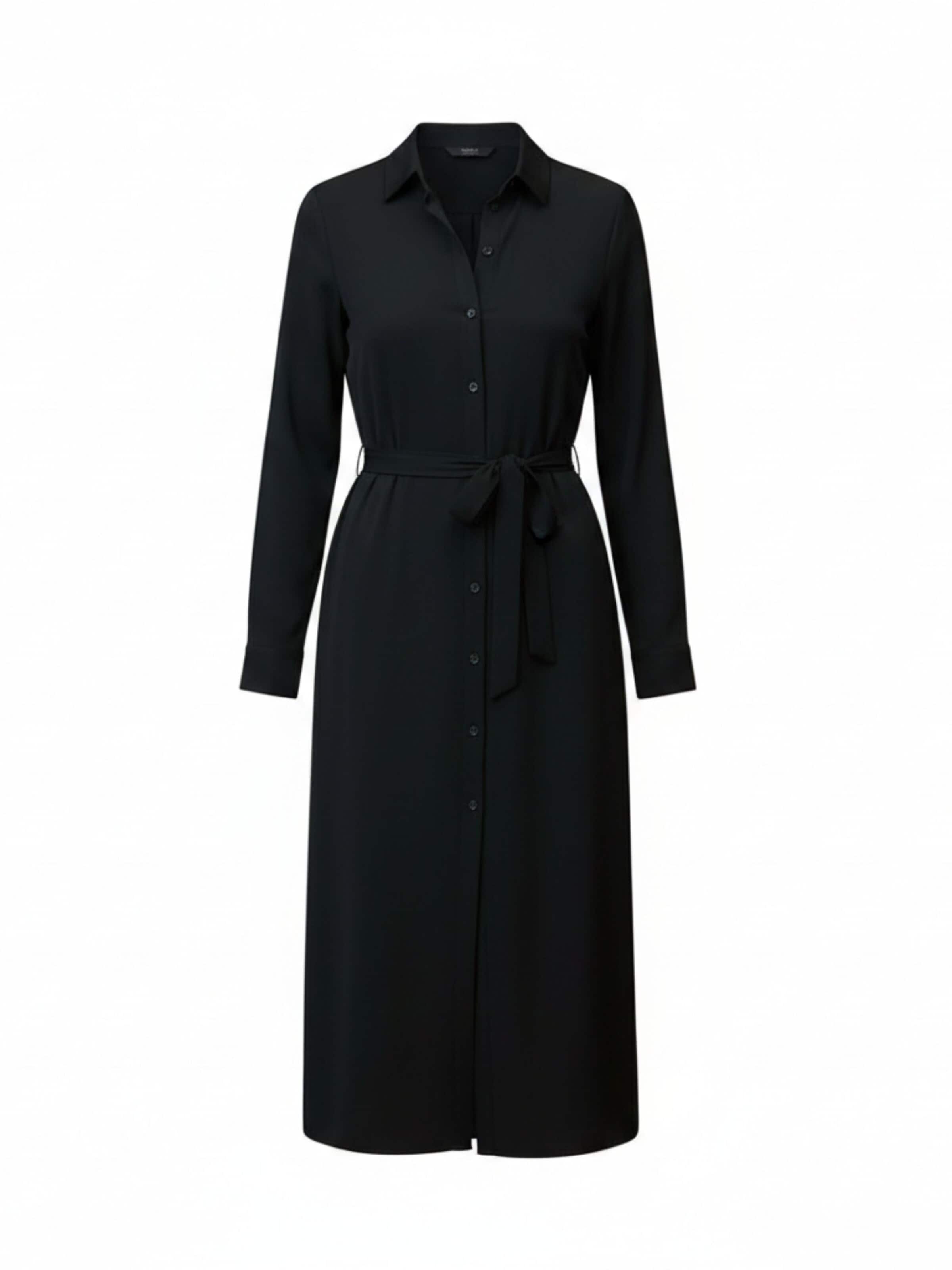 WEARABLE STORIES - Vestido 'Pim' en negro: frente