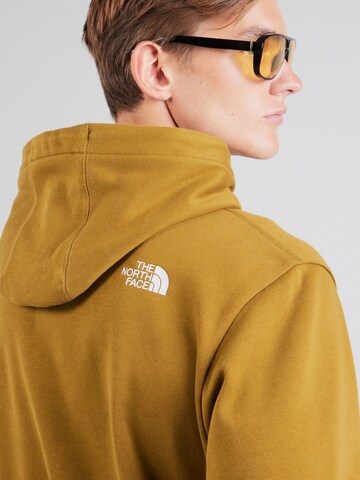 THE NORTH FACESweater majica 'ESSENTIAL' - žuta boja