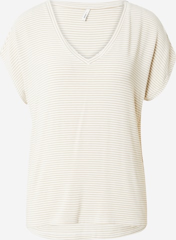 ONLY Μπλουζάκι 'TINE' σε λευκό: μπροστά