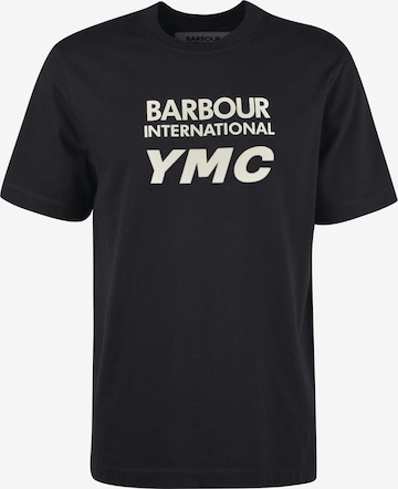 Barbour International Tričko 'Horsted' - Čierna: predná strana