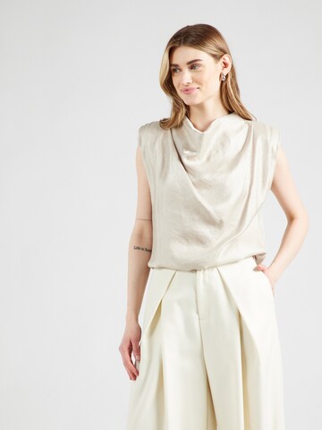 Summum Blouse in Beige: voorkant