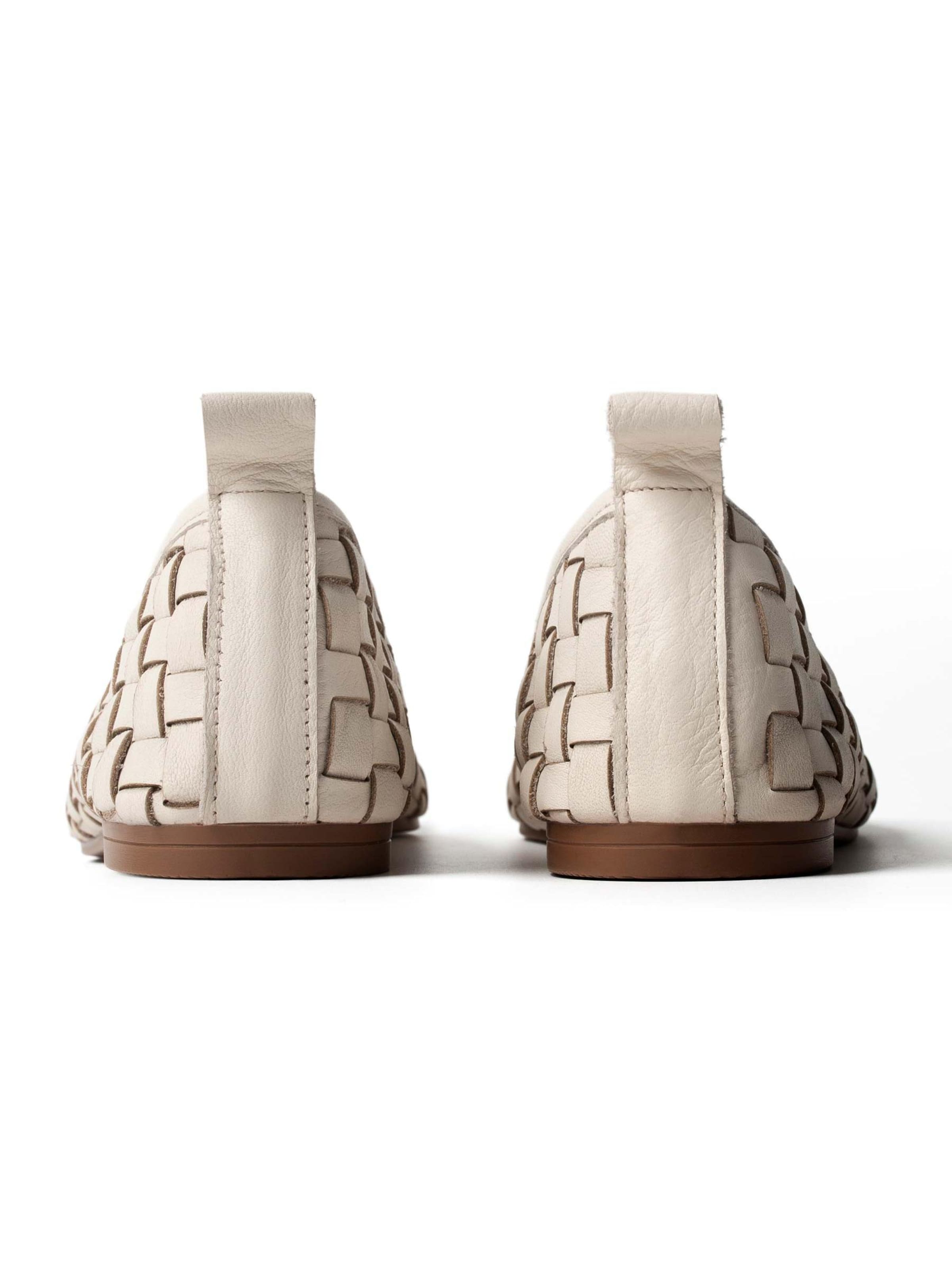 L37 HANDMADE SHOES Slipper 'HEARTBEATS ON THE SHORE' i hvid