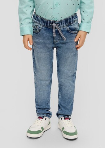 s.Oliver Slimfit Jeans 'Brad' in Blauw: voorkant