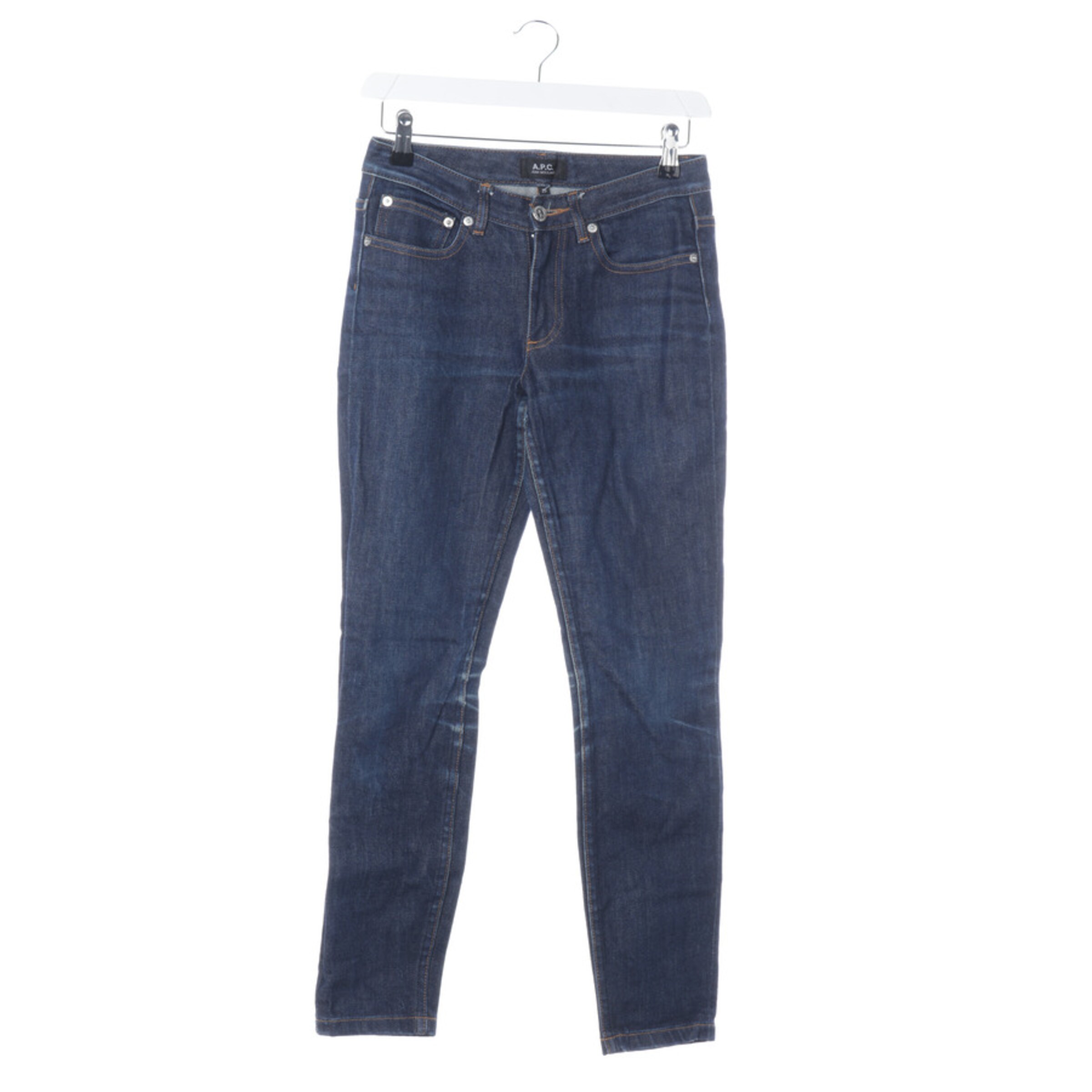 APC Jeans in 25 in Blue: front