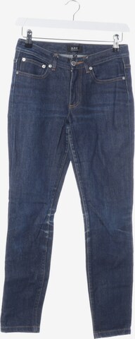 APC Jeans 25 in Blau: predná strana